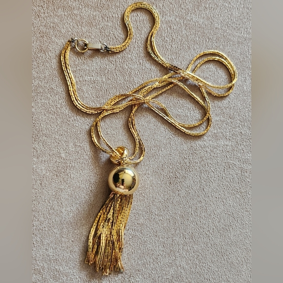 VTG Necklace Gold Tone - Picture 5 of 12